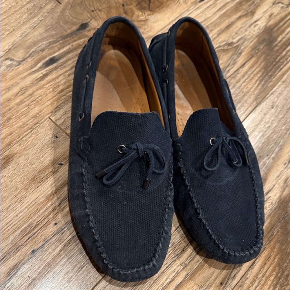 Zara Men's Dark Canvas Loafers